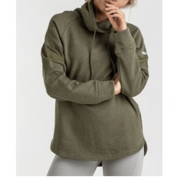 Gymshark Long-Sleeve Cowl Neck Sweatshirt XS - Picture 1 of 8